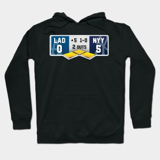 Dodgers Yankees 5th Inning World Series Hoodie